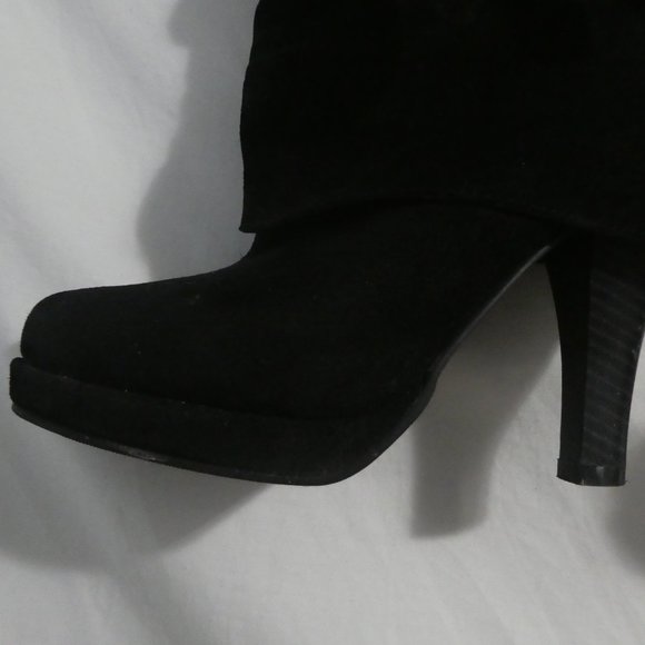 RESTRICTED | size 7.5 | Suede Heeled Boot - Picture 3 of 16